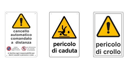 Cartelli Antincendio e Sicurezza